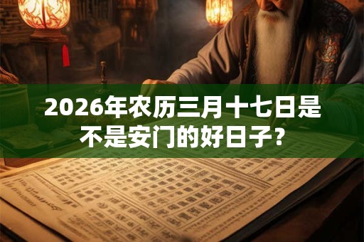 2026年农历三月十七日是不是安门的好日子? 2026年农历三月十七日是不是安门的好日子?
