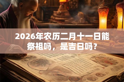2026年农历二月十一日能祭祖吗,是吉日吗? 2026年农历二月十一日能祭祖吗,是吉日吗?
