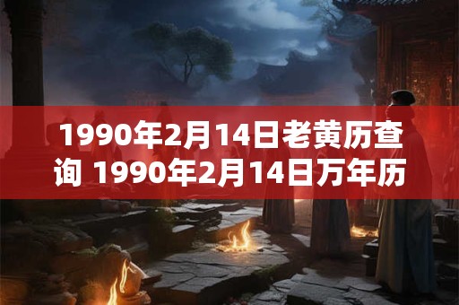 1990年2月14日老黄历查询 1990年2月14日万年历黄道吉日 1990年2月14日老黄历查询 1990年2月14日万年历黄道吉日
