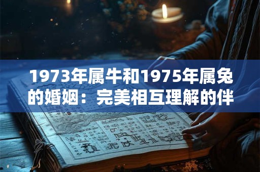 1973年属牛和1975年属兔的婚姻:完美相互理解的伴侣关系 1973年属牛和1975年属兔的婚姻:完美相互理解的伴侣关系