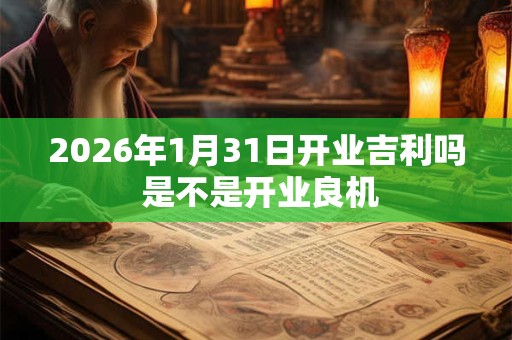 2026年1月31日开业吉利吗 是不是开业良机 2026年1月31日开业吉利吗 是不是开业良机