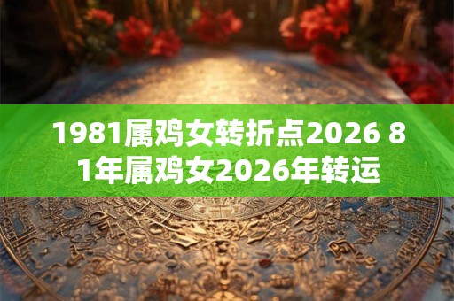 1981属鸡女转折点2026 81年属鸡女2026年转运 1981属鸡女转折点2026 81年属鸡女2026年转运
