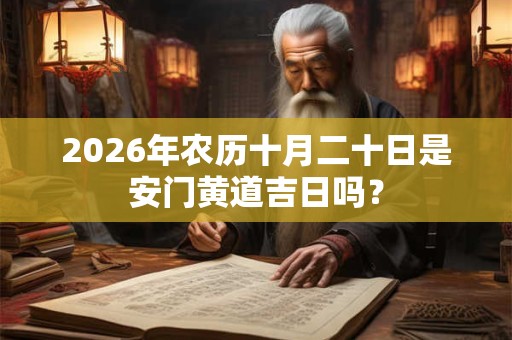 2026年农历十月二十日是安门黄道吉日吗? 2026年农历十月二十日是安门黄道吉日吗?