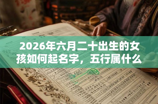 2026年六月二十出生的女孩如何起名字,五行属什么 2026年六月二十出生的女孩如何起名字,五行属什么