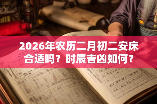 2026年农历二月初二安床合适吗？时辰吉凶如何？