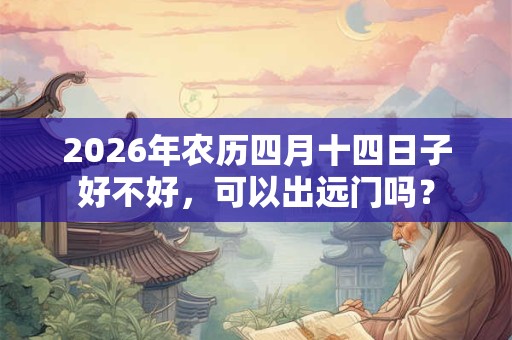 2026年农历四月十四日子好不好,可以出远门吗? 2026年农历四月十四日子好不好,可以出远门吗?