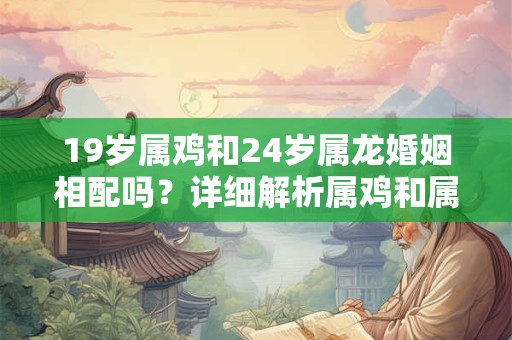 19岁属鸡和24岁属龙婚姻相配吗？详细解析属鸡和属龙的婚配关系