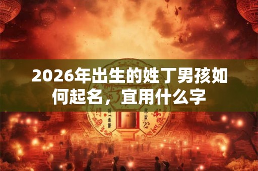 2026年出生的姓丁男孩如何起名,宜用什么字 2026年出生的姓丁男孩如何起名,宜用什么字