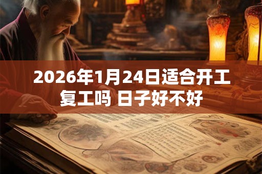 2026年1月24日适合开工复工吗 日子好不好 2026年1月24日适合开工复工吗 日子好不好