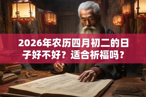 2026年农历四月初二的日子好不好?适合祈福吗? 2026年农历四月初二的日子好不好?适合祈福吗?