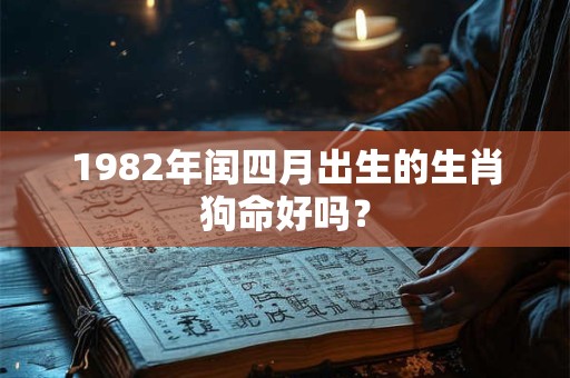 1982年闰四月出生的生肖狗命好吗？