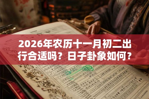 2026年农历十一月初二出行合适吗？日子卦象如何？