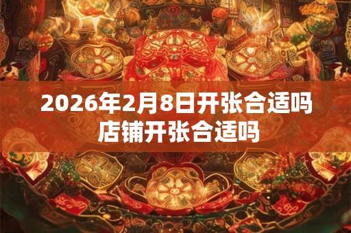2026年2月8日开张合适吗 店铺开张合适吗 2026年2月8日开张合适吗 店铺开张合适吗