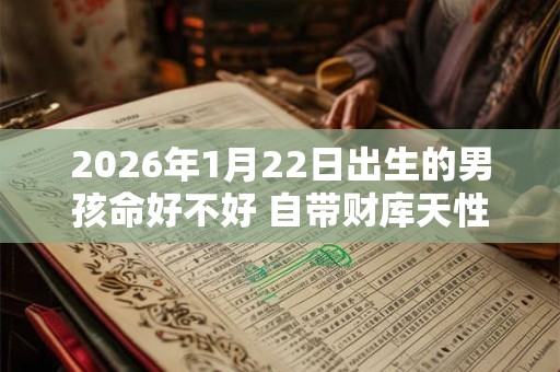2026年1月22日出生的男孩命好不好 自带财库天性温和 2026年1月22日出生的男孩命好不好 自带财库天性温和