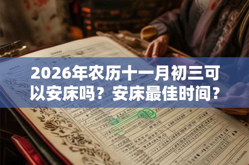2026年农历十一月初三可以安床吗?安床最佳时间? 2026年农历十一月初三可以安床吗?安床最佳时间?