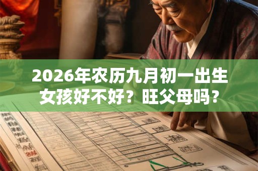 2026年农历九月初一出生女孩好不好？旺父母吗？