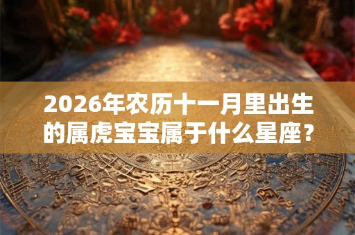 2026年农历十一月里出生的属虎宝宝属于什么星座？