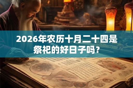 2026年农历十月二十四是祭祀的好日子吗? 2026年农历十月二十四是祭祀的好日子吗?