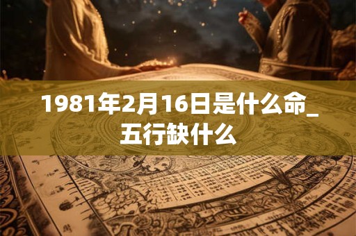 1981年2月16日是什么命_五行缺什么 1981年2月16日是什么命_五行缺什么
