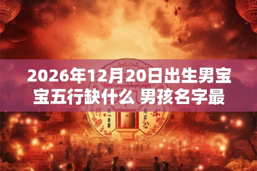2026年12月20日出生男宝宝五行缺什么 男孩名字最新免费版 2026年12月20日出生男宝宝五行缺什么 男孩名字最新免费版