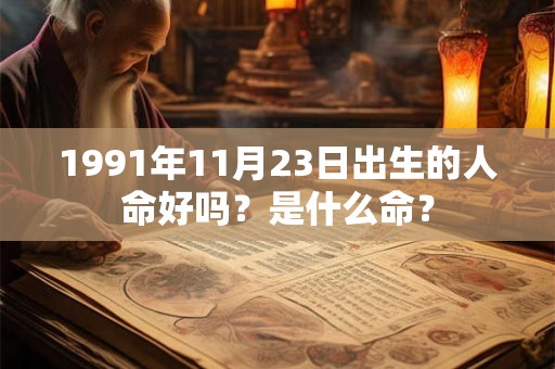 1991年11月23日出生的人命好吗？是什么命？