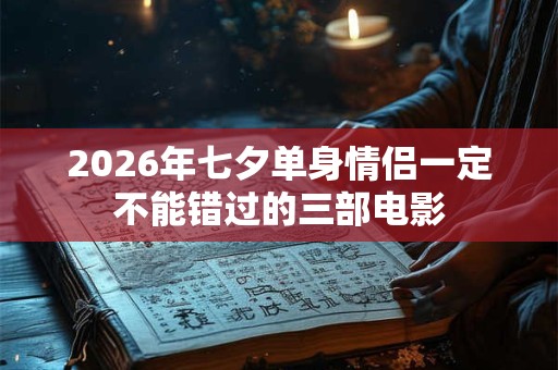 2026年七夕单身情侣一定不能错过的三部电影
