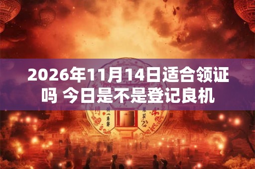 2026年11月14日适合领证吗 今日是不是登记良机 2026年11月14日适合领证吗 今日是不是登记良机