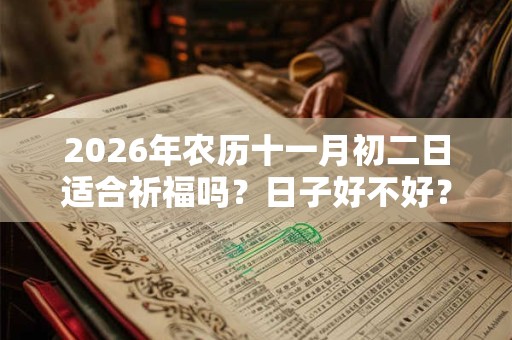 2026年农历十一月初二日适合祈福吗?日子好不好? 2026年农历十一月初二日适合祈福吗?日子好不好?