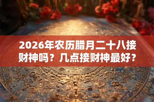 2026年农历腊月二十八接财神吗？几点接财神最好？