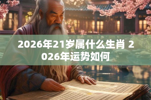 2026年21岁属什么生肖 2026年运势如何
