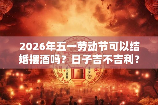 2026年五一劳动节可以结婚摆酒吗？日子吉不吉利？