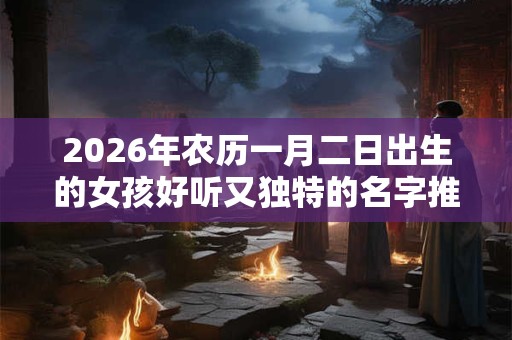 2026年农历一月二日出生的女孩好听又独特的名字推荐 2026年农历一月二日出生的女孩好听又独特的名字推荐