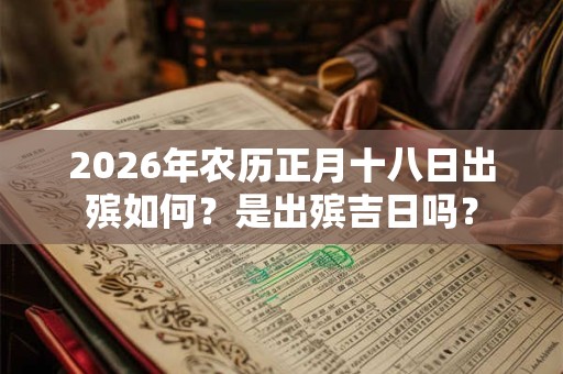 2026年农历正月十八日出殡如何？是出殡吉日吗？