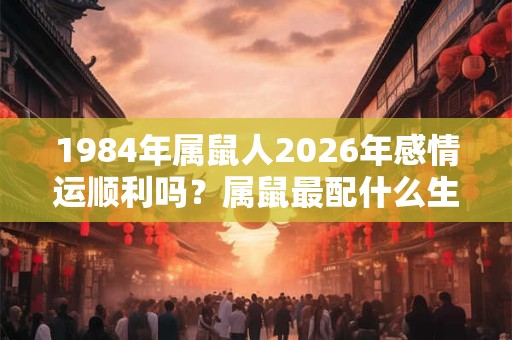 1984年属鼠人2026年感情运顺利吗？属鼠最配什么生肖？
