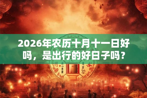 2026年农历十月十一日好吗，是出行的好日子吗？