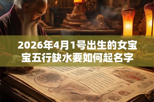 2026年4月1号出生的女宝宝五行缺水要如何起名字