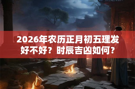 2026年农历正月初五理发好不好？时辰吉凶如何？