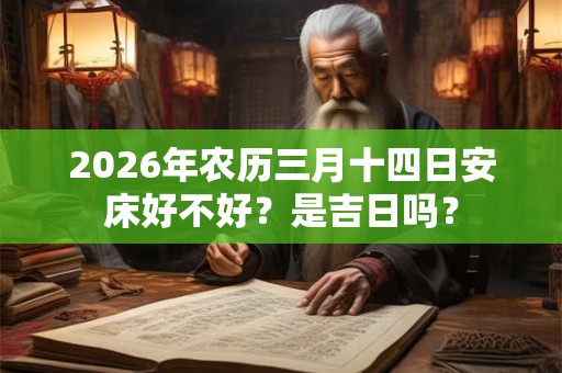 2026年农历三月十四日安床好不好？是吉日吗？