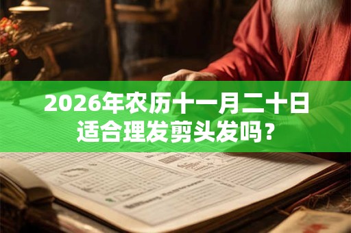 2026年农历十一月二十日适合理发剪头发吗？