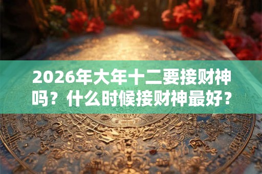 2026年大年十二要接财神吗?什么时候接财神最好? 2026年大年十二要接财神吗?什么时候接财神最好?