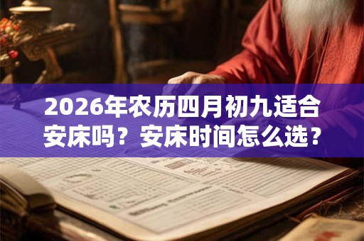 2026年农历四月初九适合安床吗?安床时间怎么选? 2026年农历四月初九适合安床吗?安床时间怎么选?