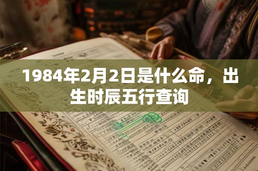 1984年2月2日是什么命，出生时辰五行查询