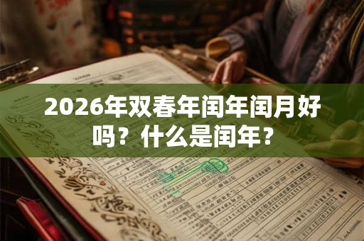 2026年双春年闰年闰月好吗?什么是闰年? 2026年双春年闰年闰月好吗?什么是闰年?