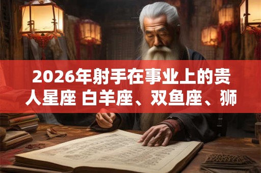 2026年射手在事业上的贵人星座 白羊座、双鱼座、狮子座 2026年射手在事业上的贵人星座 白羊座、双鱼座、狮子座