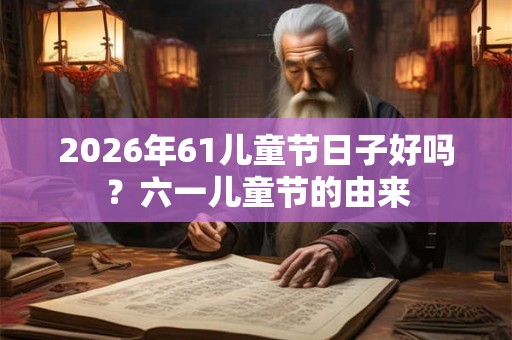 2026年61儿童节日子好吗?六一儿童节的由来 2026年61儿童节日子好吗?六一儿童节的由来