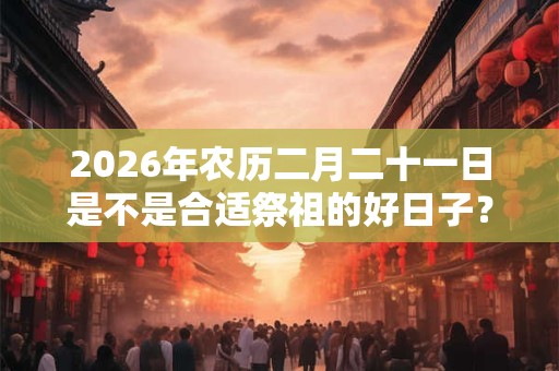 2026年农历二月二十一日是不是合适祭祖的好日子? 2026年农历二月二十一日是不是合适祭祖的好日子?