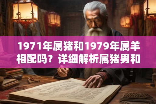 1971年属猪和1979年属羊相配吗?详细解析属猪男和属羊女的姻缘 1971年属猪和1979年属羊相配吗?详细解析属猪男和属羊女的姻缘