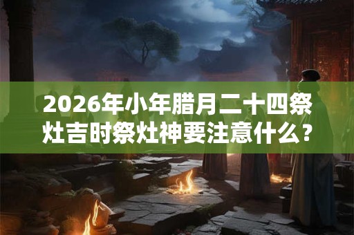 2026年小年腊月二十四祭灶吉时祭灶神要注意什么？