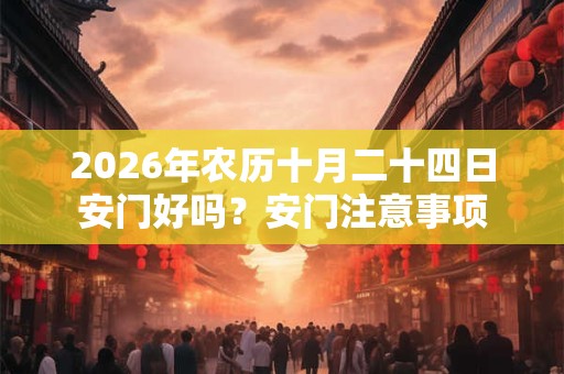 2026年农历十月二十四日安门好吗?安门注意事项 2026年农历十月二十四日安门好吗?安门注意事项