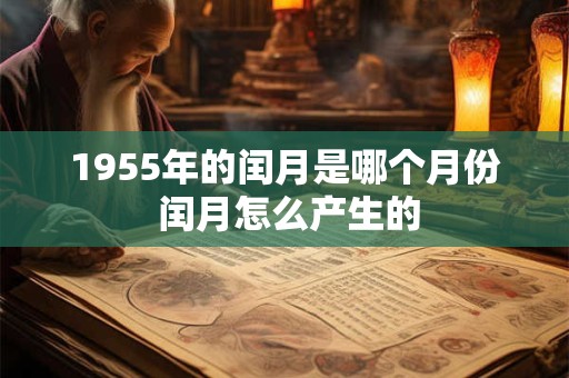 1955年的闰月是哪个月份 闰月怎么产生的